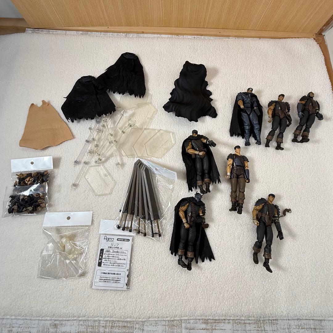 figma ベルセルク ガッツ　まとめ　7体