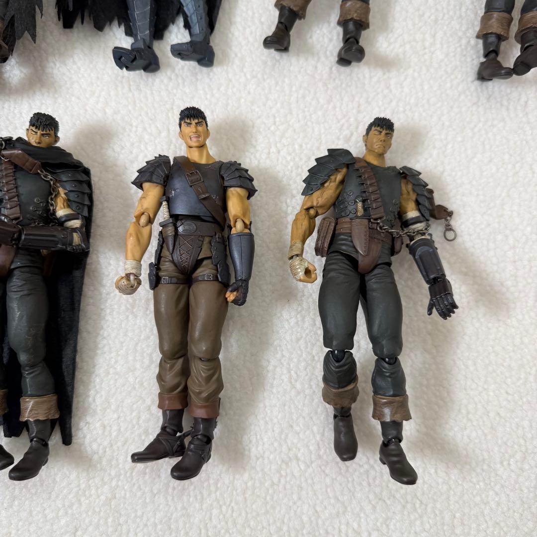 figma ベルセルク ガッツ　まとめ　7体