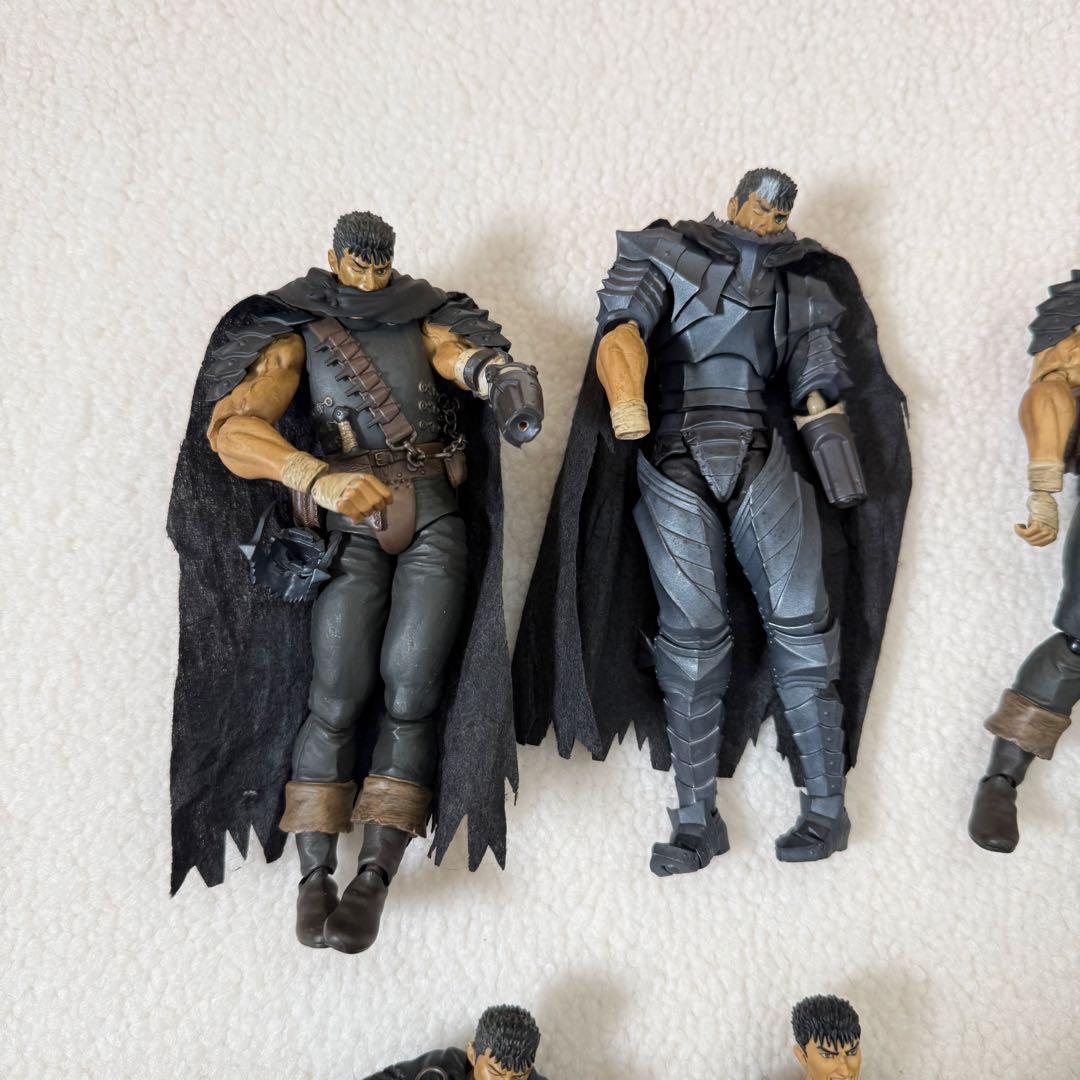 figma ベルセルク ガッツ　まとめ　7体