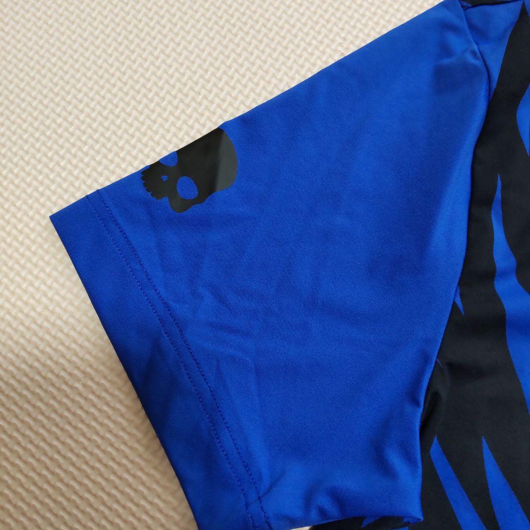 【★週末セール！★】HYDROGEN テニスウェア Sサイズ 青　黒　メンズ