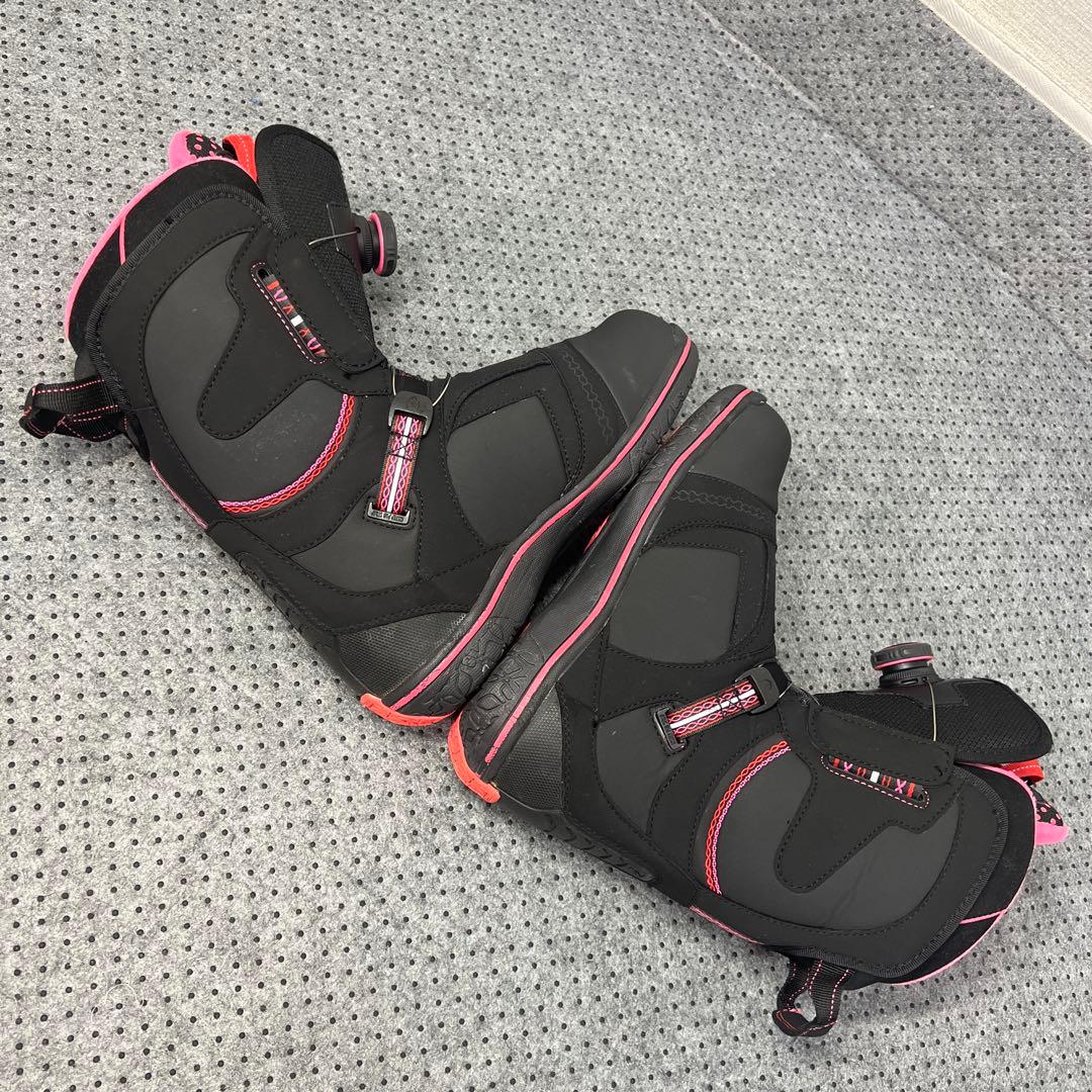 数回使用 人気サイズ24.5cm HEAD FIVE WMBOA スノボブーツ