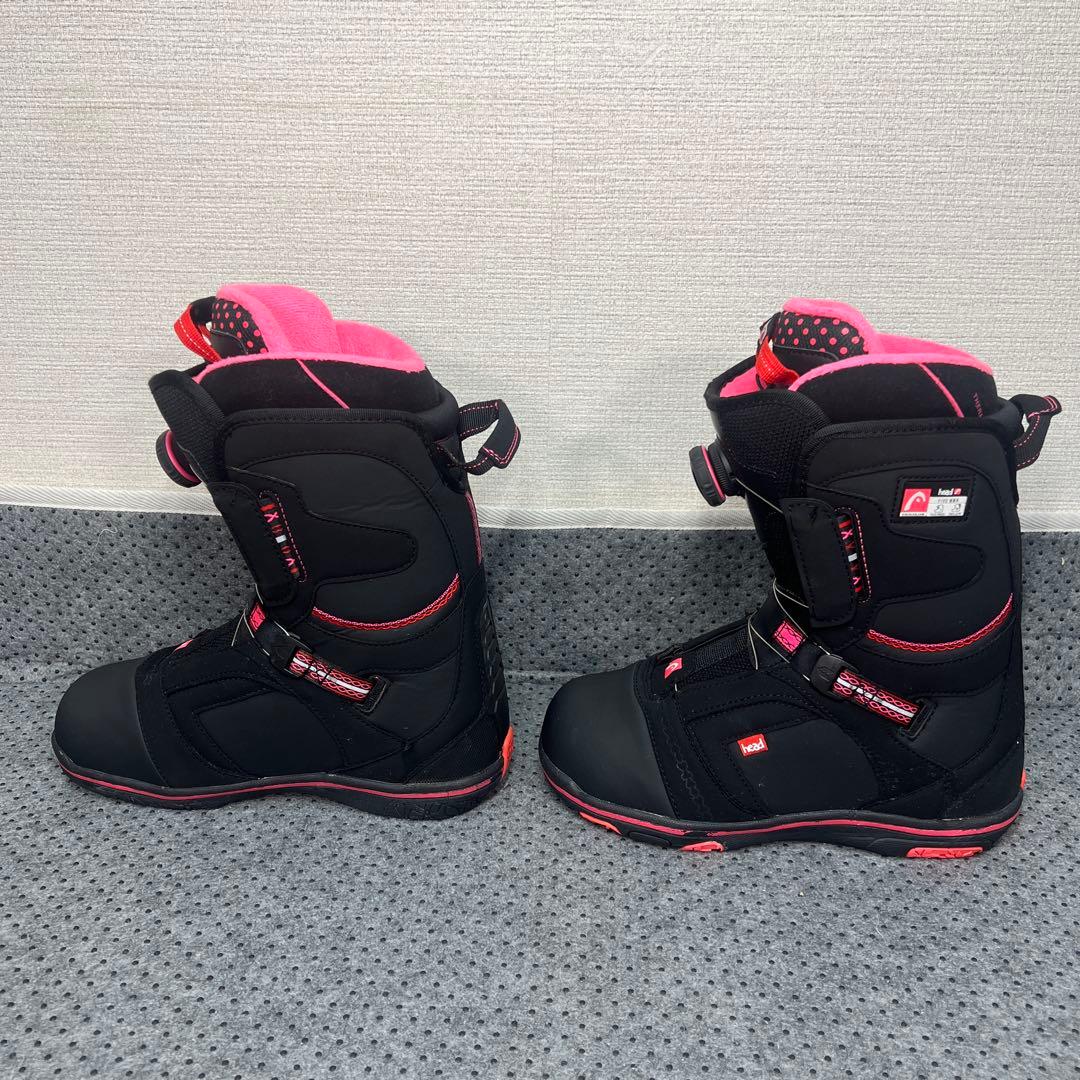 数回使用 人気サイズ24.5cm HEAD FIVE WMBOA スノボブーツ