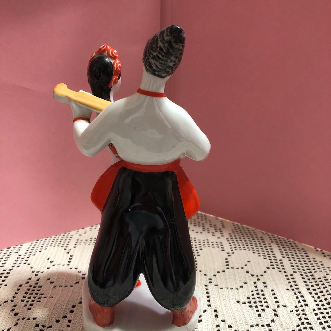 ロシア製　磁器像　ダンサー　ビンテージ