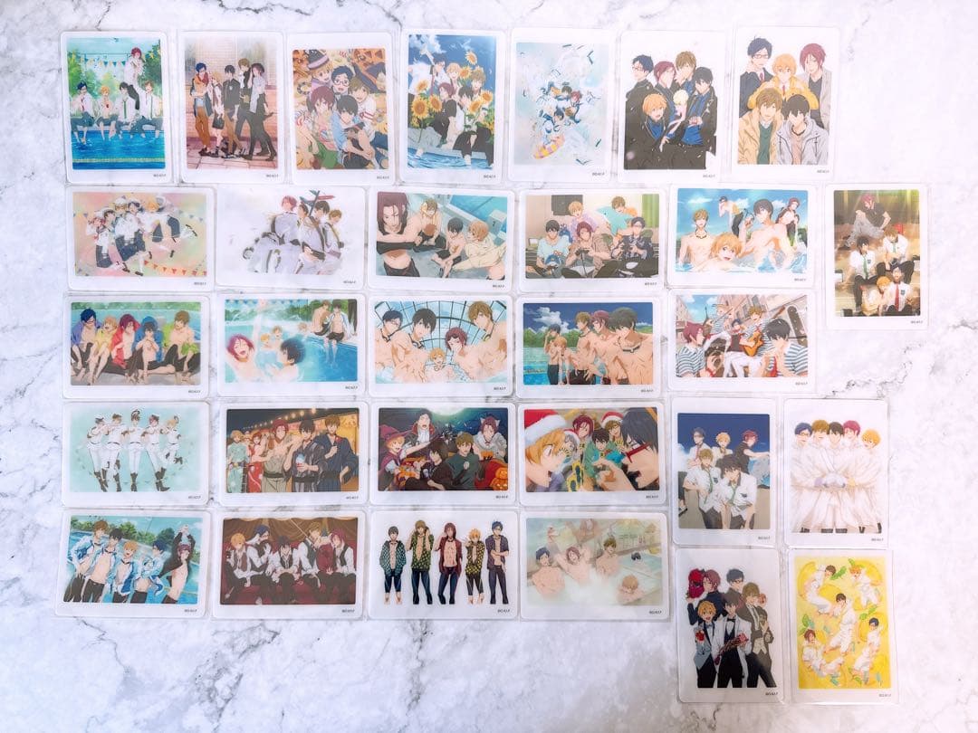 Free! ミニフォトカード 第2弾 131枚セット②