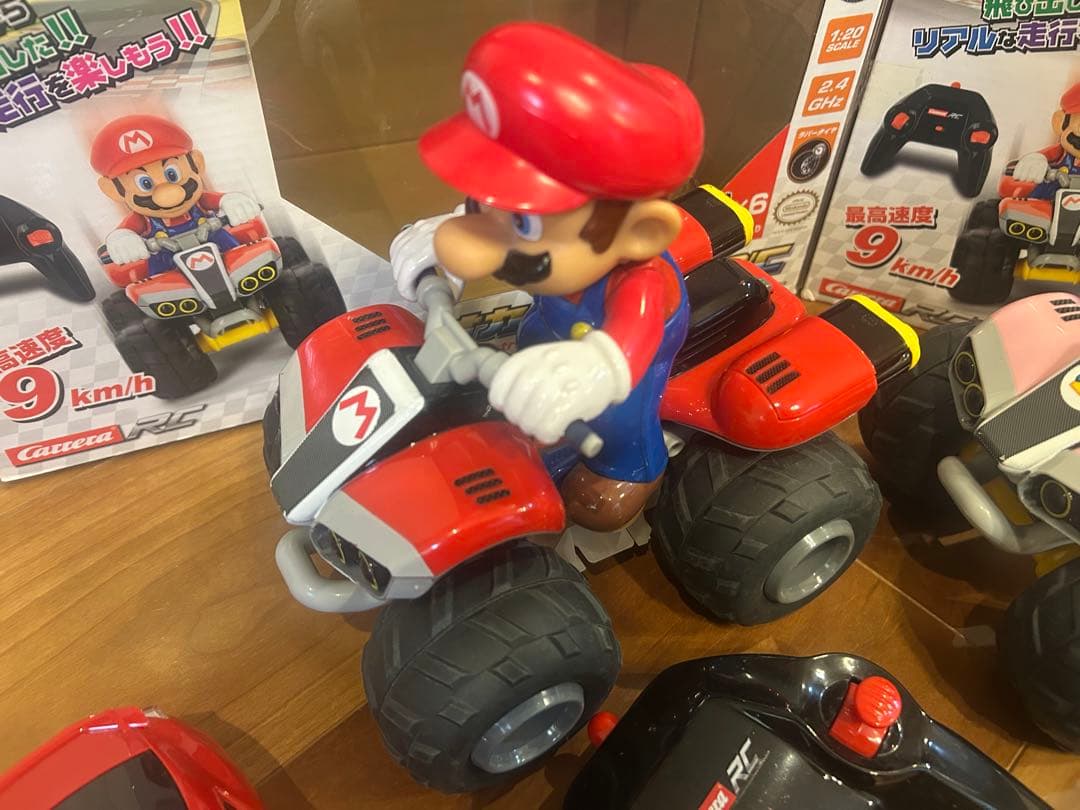 マリオ・ピーチ バギー　ラジコン　&おまけのトヨタ86ラジコン
