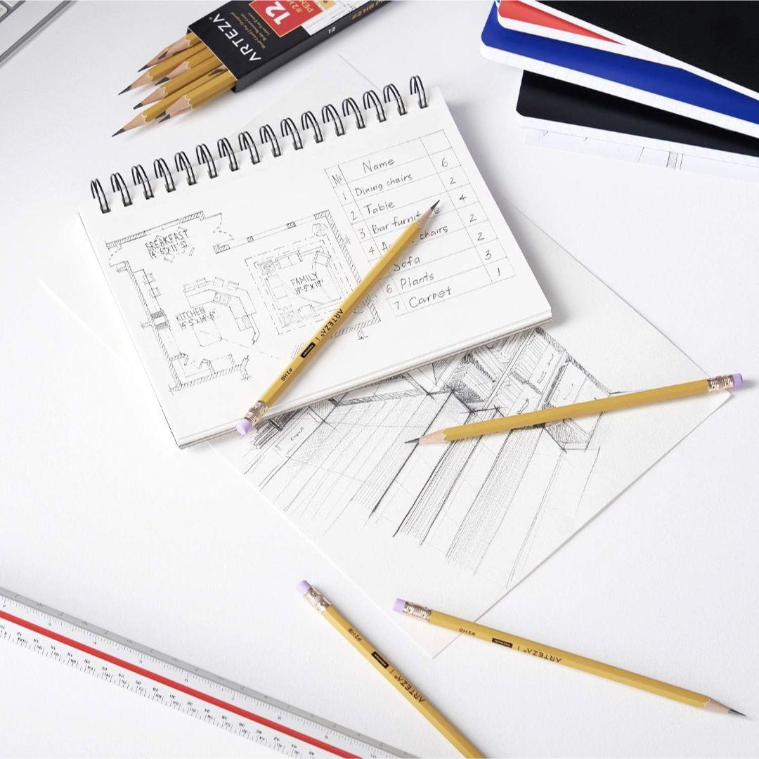 arteza # 2 HB鉛筆　6ダース 72本　新品