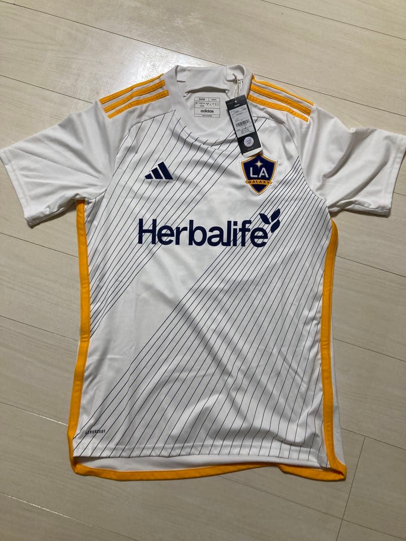 【新品タグ付き】ロサンゼルスギャラクシー2025ホームユニフォーム18番ロイス