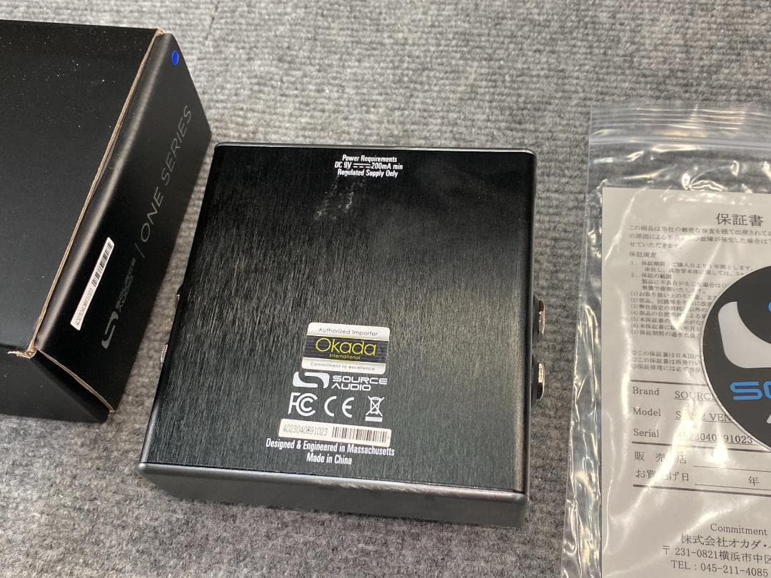 SOURCE AUDIO SA262 VENTRIS リバーブ Reverb