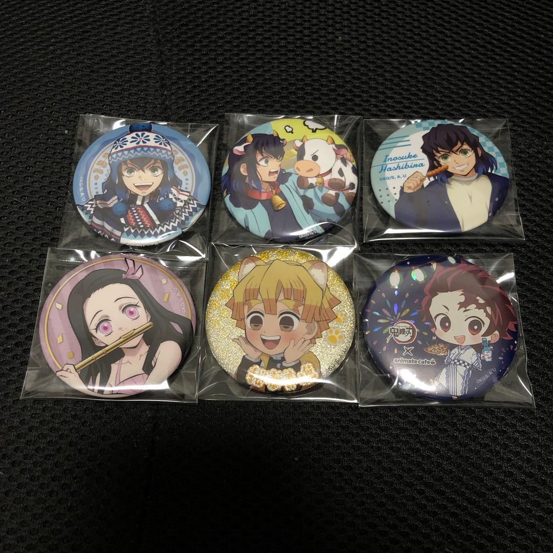 鬼滅の刃　缶バッジ　グッズまとめ　24点セット