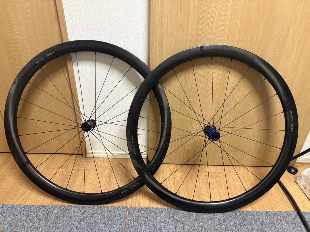 RYET ultra カーボン ディスク ホイールセット 40mm 1,212g
