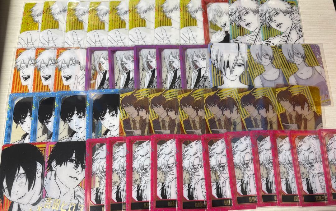 チェンソーマン 箔押しクリアカード 纏め売り