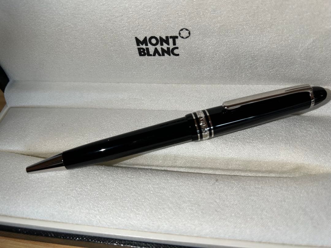 MONT BLANC ボールペン 黒 本体専用ケース付き
