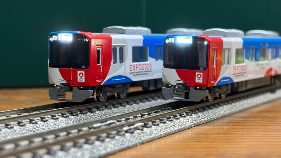 グリーンマックス 近鉄 9820系 奈良線 万博 ラッピング 編成 6両セット