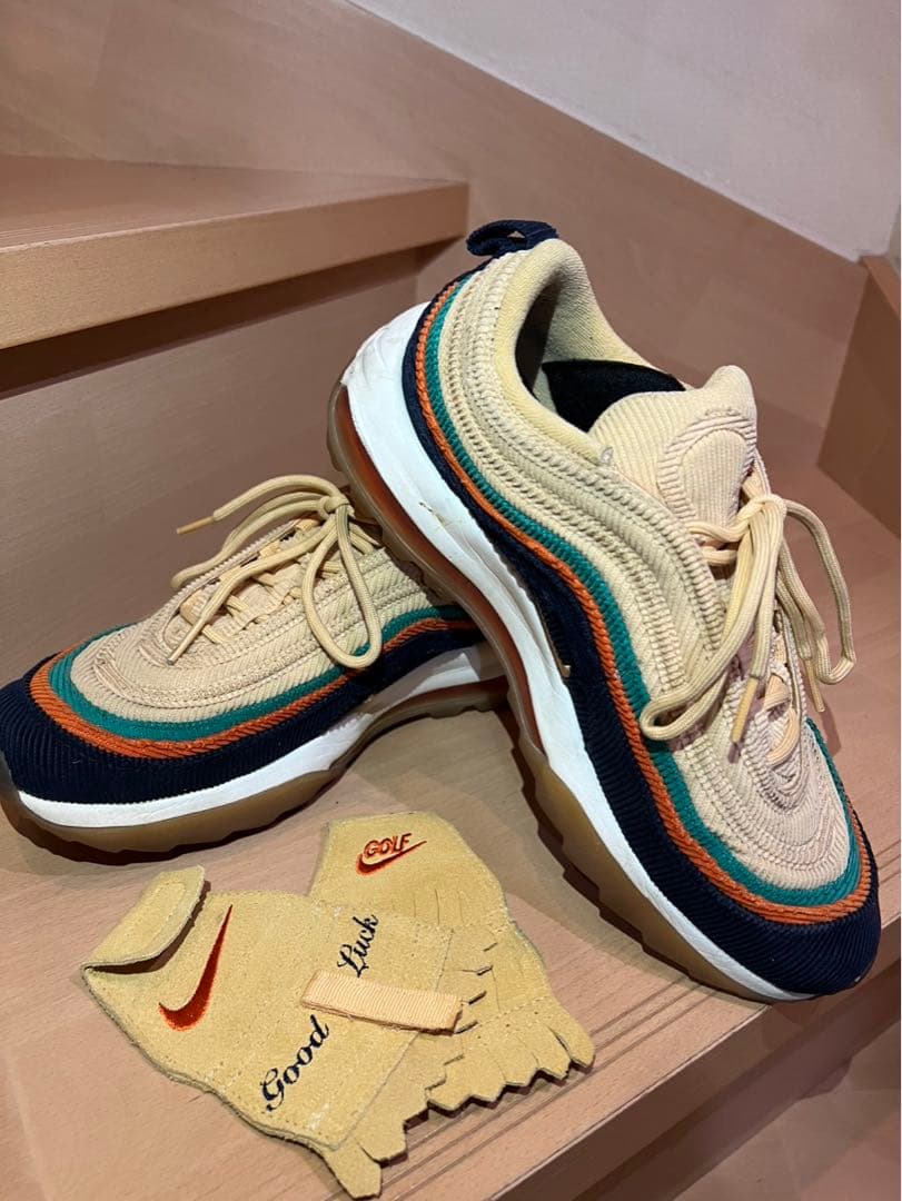 NIKE ゴルフシューズ AIR MAX 97 25.5cm スパイクレス