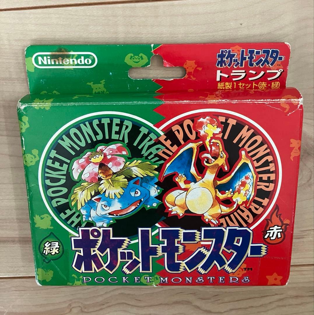 初代 ポケットモンスター トランプ 緑 赤 54枚×2
