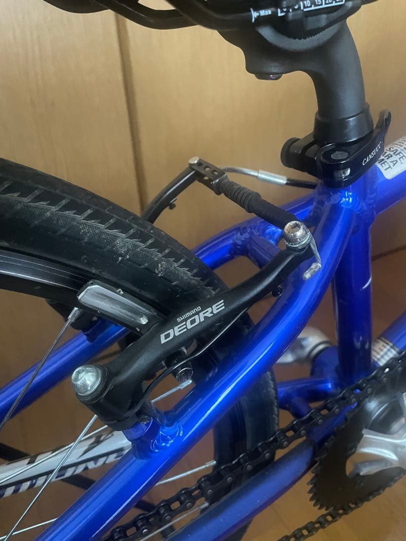 mon BMXバイク 青