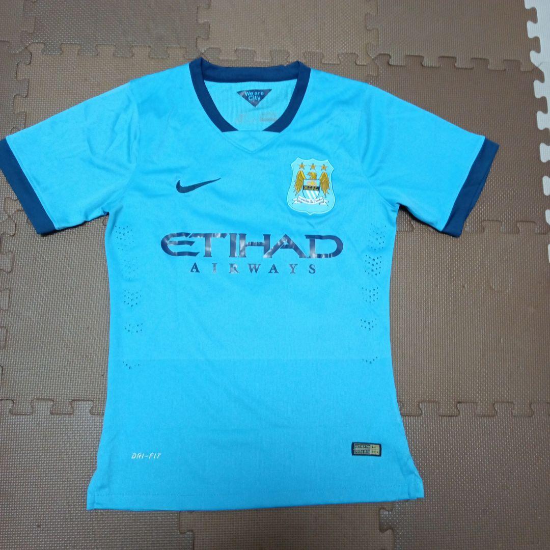 ナイキマンチェスターシティーホームシャツМサイズ