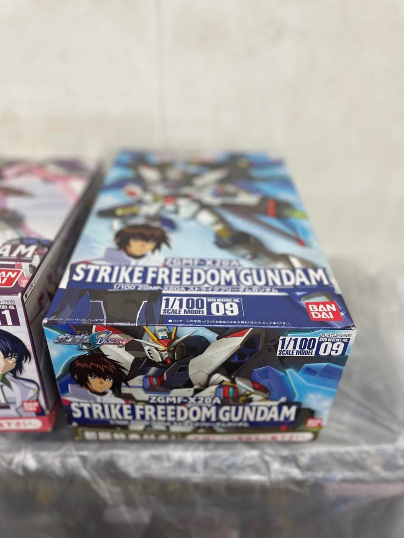 1/100ガンダム SEED DESTINY未組立8体まとめ売りセット