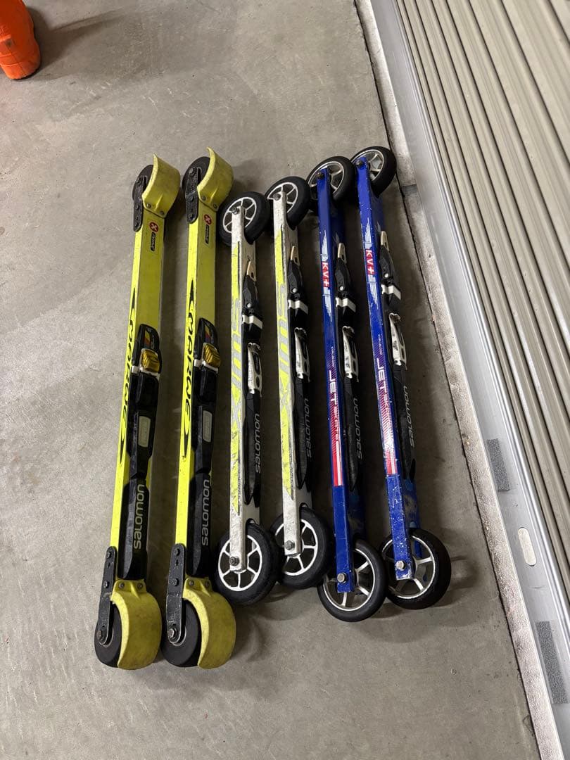 スノースポーツ用ローラースキー、クラシカル、フリー