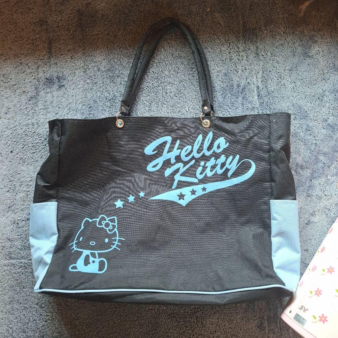 平成レトロハローキティ テーブルポット．保温ポット,バック