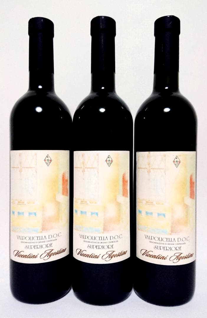 Valpolicella Superiore 2002 × 3本　ワイン