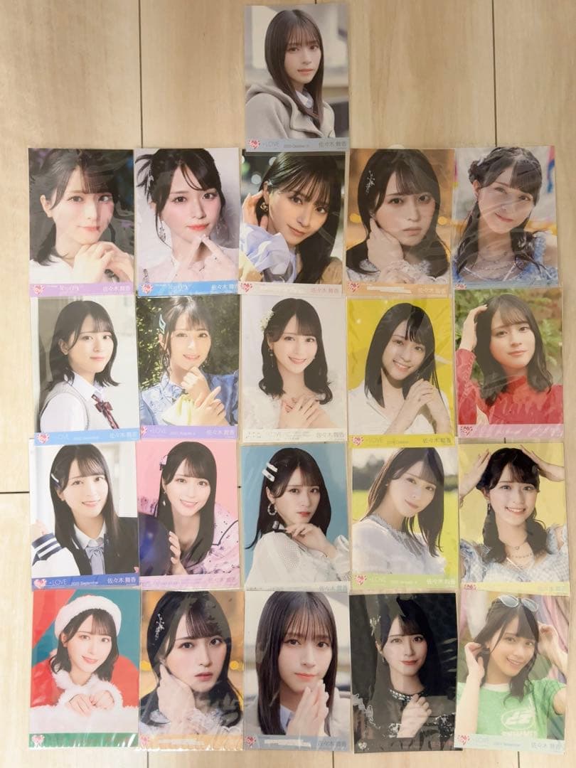 イコラブ 佐々木舞香 生写真 まとめ売り 直筆あり