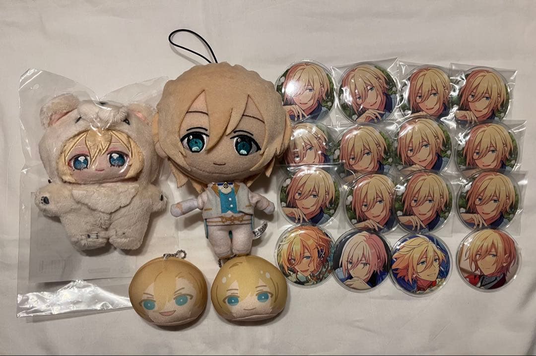 あんスタ 天祥院英智 ぬいぐるみ いつぬい 缶バッジ