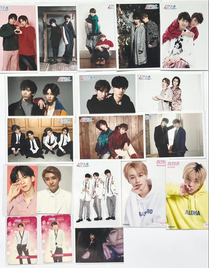 超特急 生写真 ポスカ EBiDAN グッズ