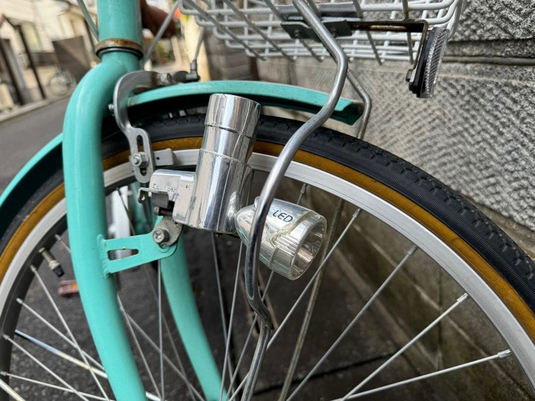 イオンバイク マハロジュニア 6段 24型 子供用自転車 グリーン 手渡しのみ