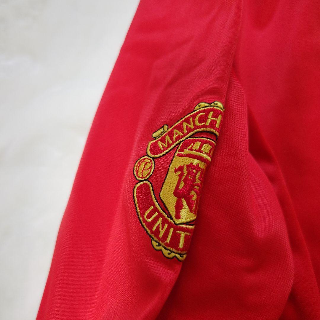 【レア☆MANCHESTER　UNITED】パーカー　OFFICIAL　赤　LL