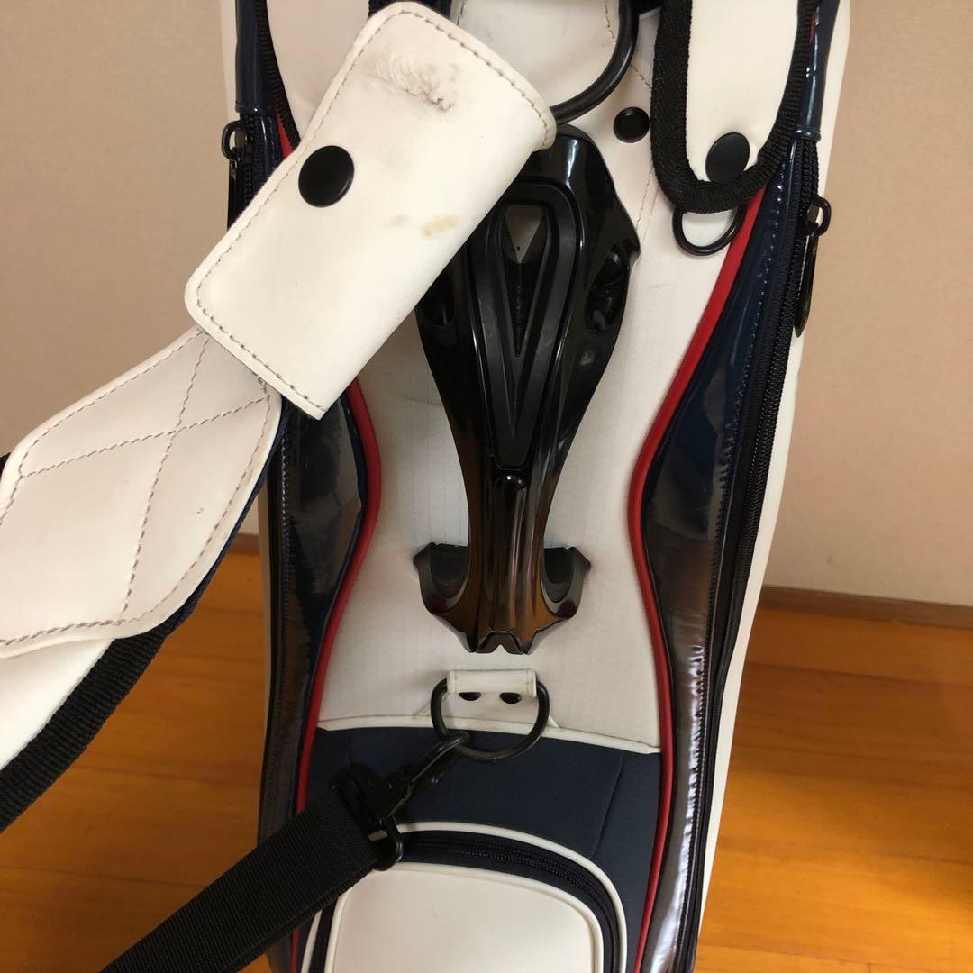 ニューバランス new balance キャディバッグ ホワイト フード付き