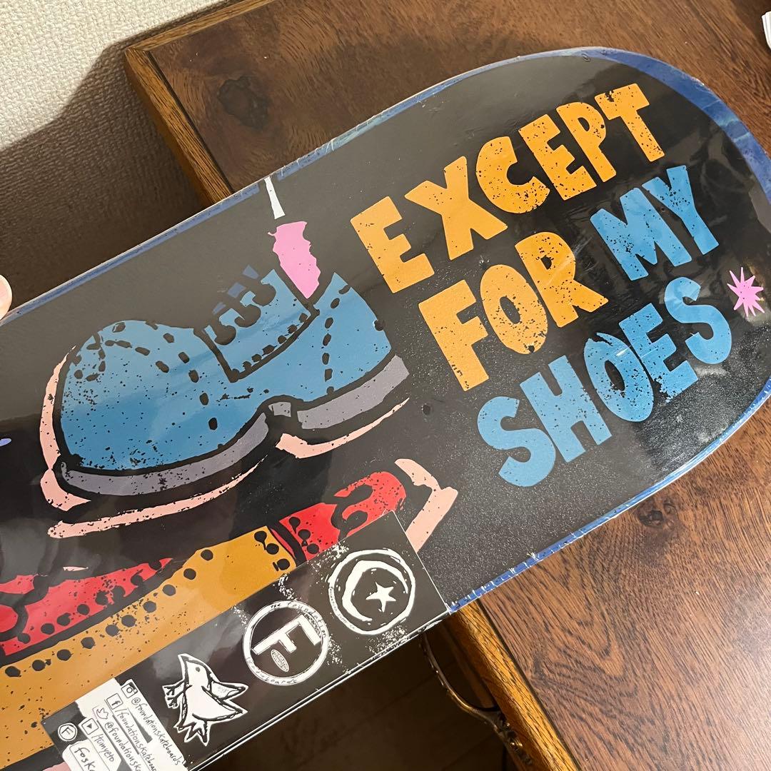 FOUNDATION スケートボード　デッキ　ファンデーション　スケボー