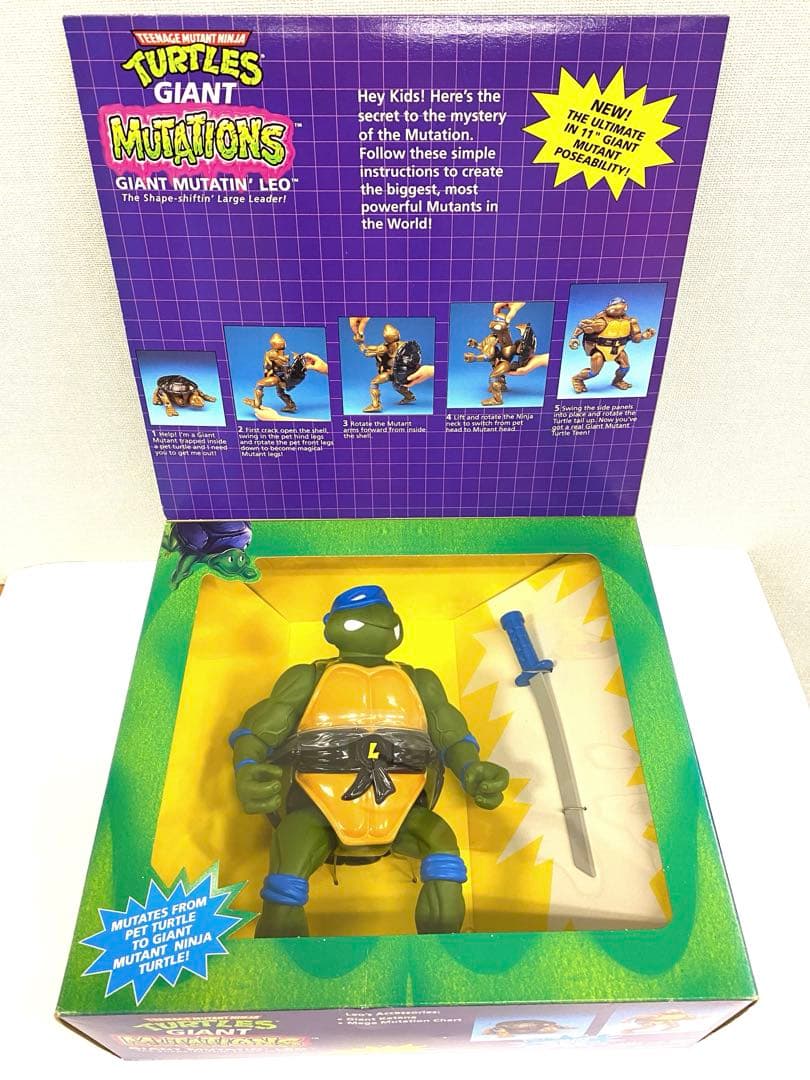 ミュータント タートルズ ジャイアント レオナルド フィギュア １体 未使用品
