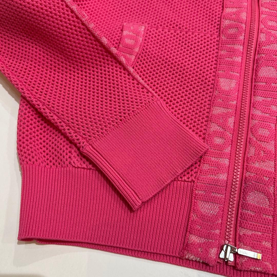 新品❤️アルチビオ❤️ピンク メッシュフードセーター