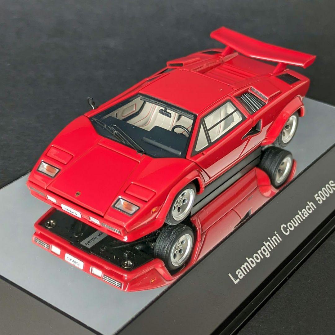 オートアート 1/43 ランボルギーニ カウンタック 5000S レッド
