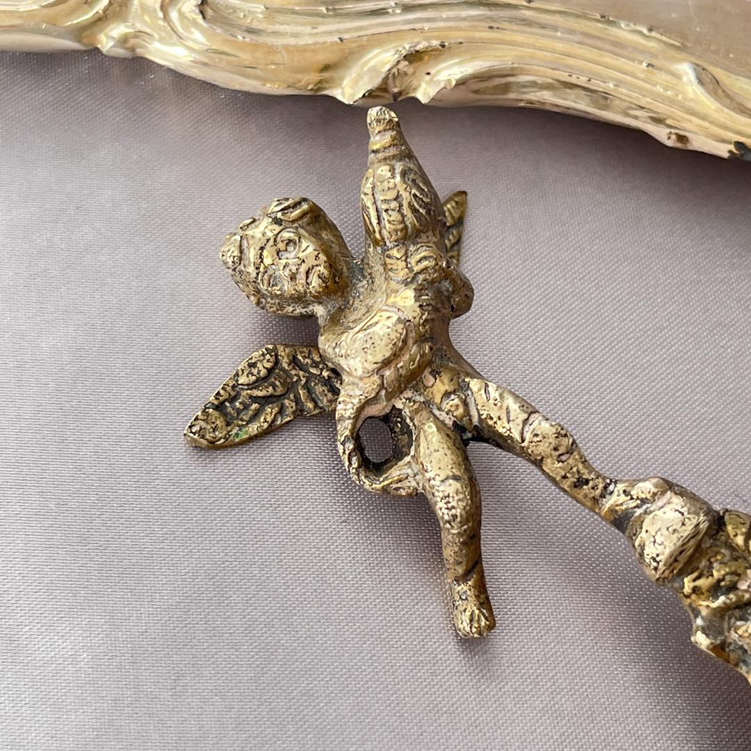 【ドイツ】 天使のティーストレナー【シルバープレート】16cm