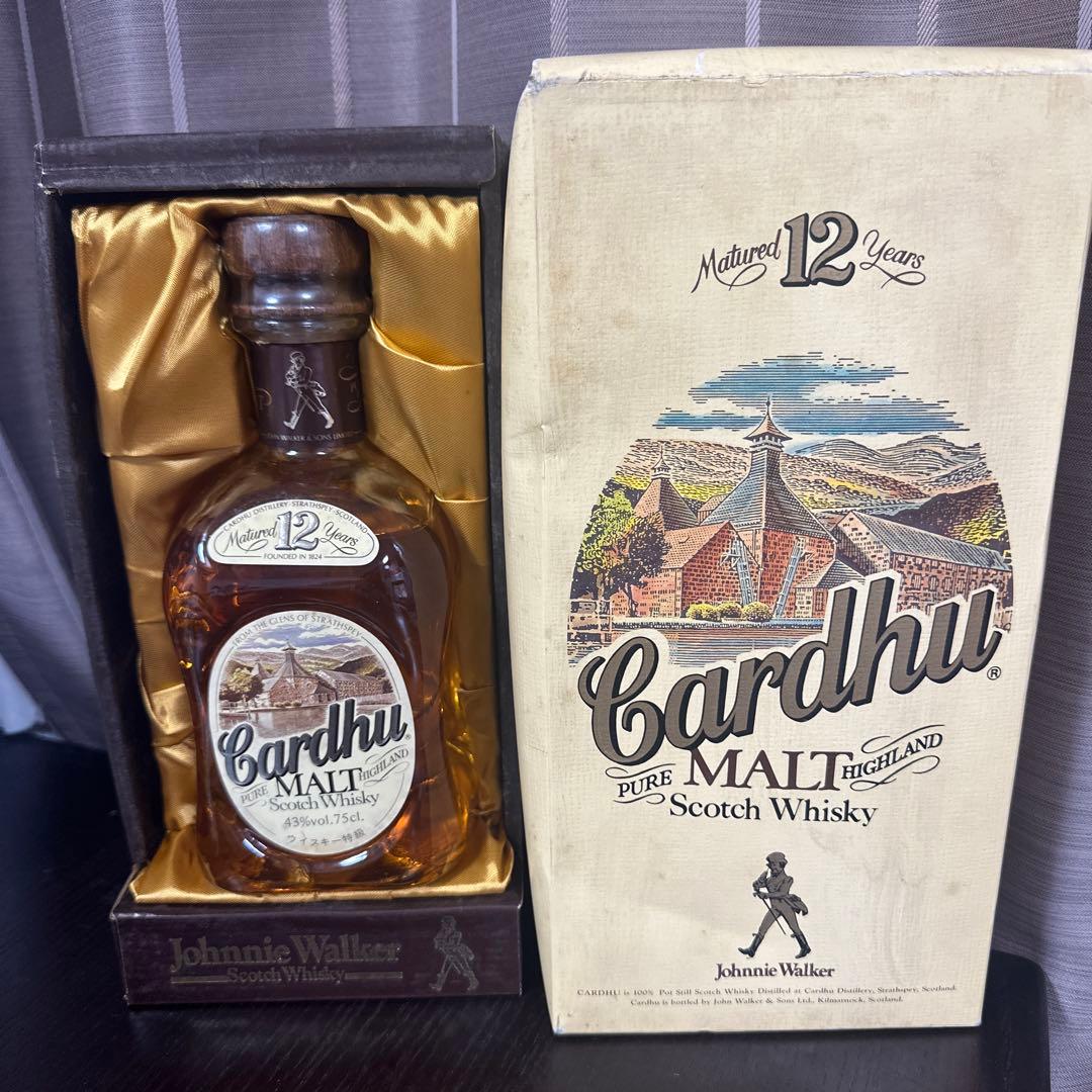 【未開封】Cardhu 12年 スコッチウイスキー 43度　古酒