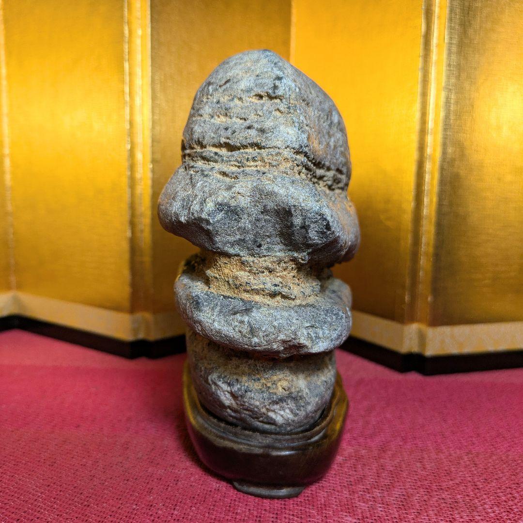 水石 3.7㌔ 茅舎石 鑑賞石 観賞石 水石 盆石 天然石 置物