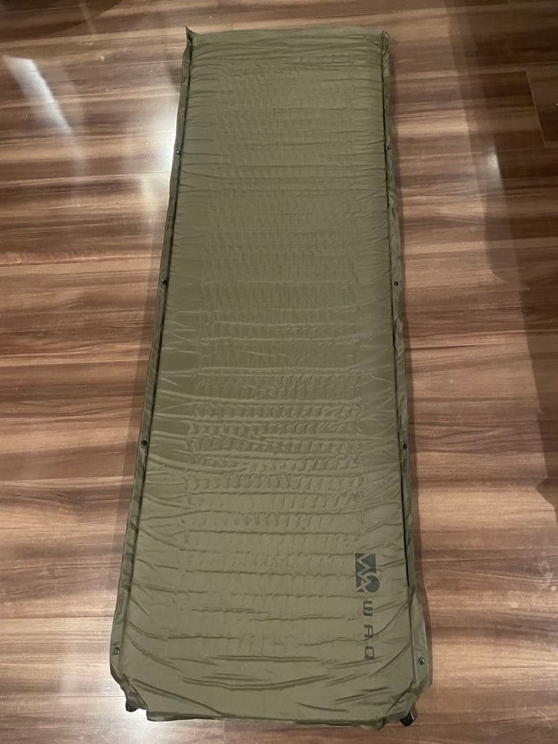 【2枚セット】WAQ インフレーターマット 8cm／オリーブ