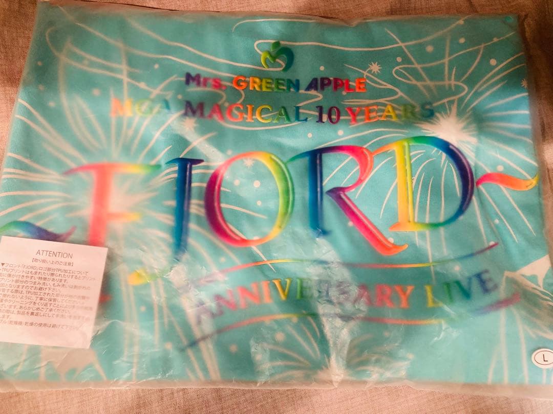 Mrs. GREEN APPLE FJORD Tシャツ　Lサイズ　ガチャ　アタリ