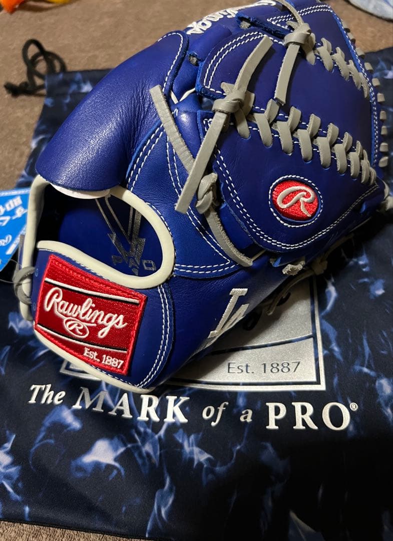 【希少】WC優勝 Rawlings 軟式グローブ ロサンゼルスドジャース 投手用