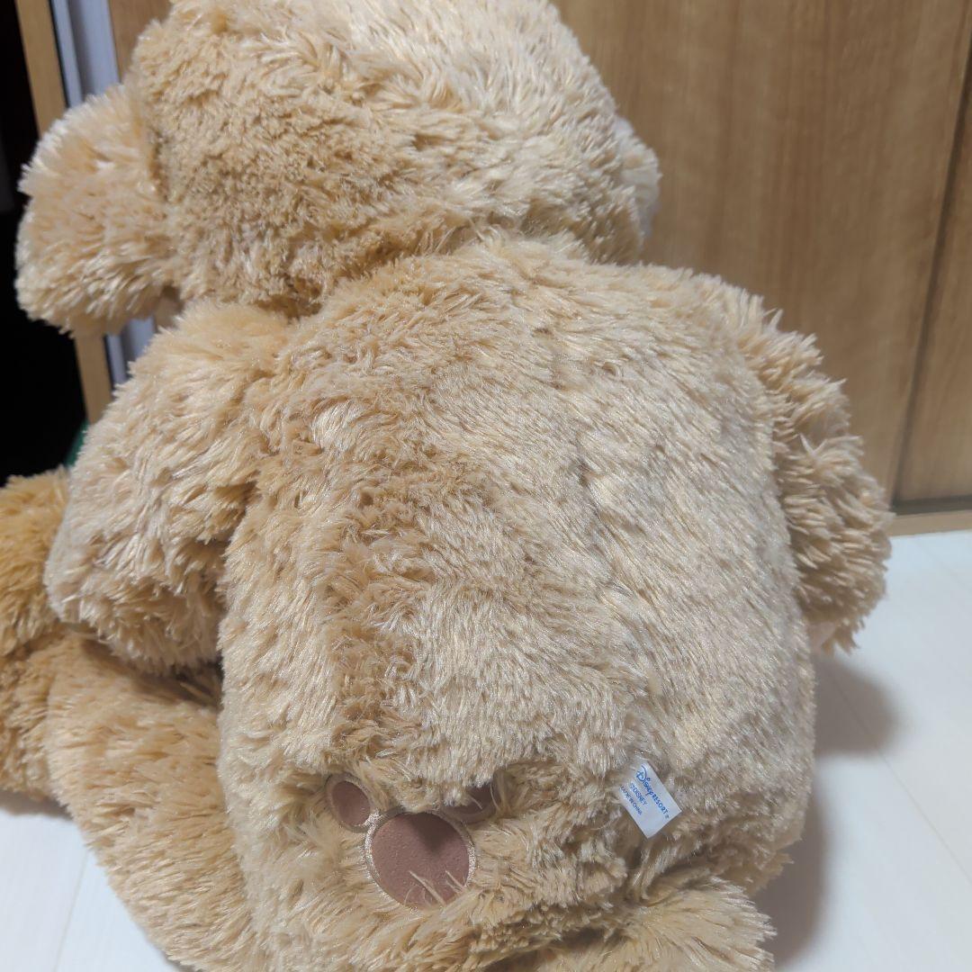 TDS☆旧タグ 白タグダッフィー 70センチ☆ビーズ