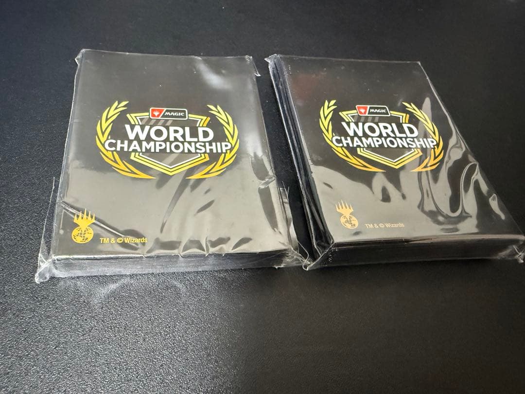 mtg 世界選手権 スリーブ2個