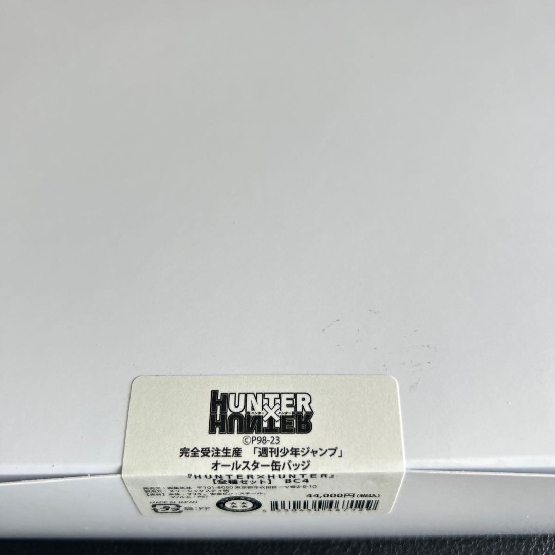 HUNTER×HUNTER オールスター缶バッジ　ハンターハンター　全100個