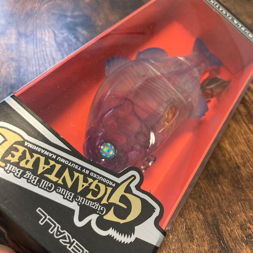 ジャッカル　ギガンタレル　RTトウメイヒョウホンピラニア　ビッグベイト