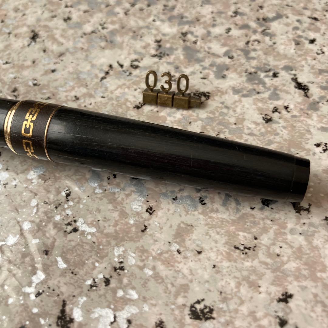 #030 オーバーホール済み 万年筆 プラチナ プレイボーイ コラボ 18k