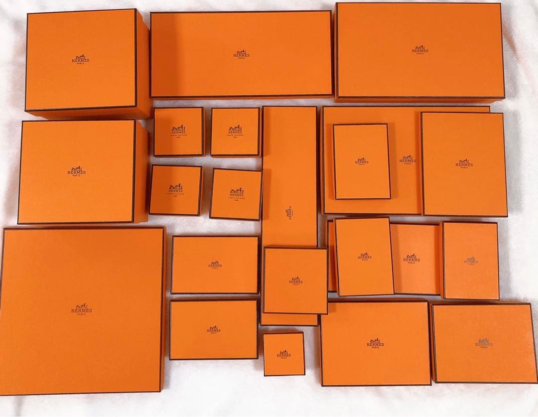 エルメス 箱 ラッピング リボン ギフト hermes