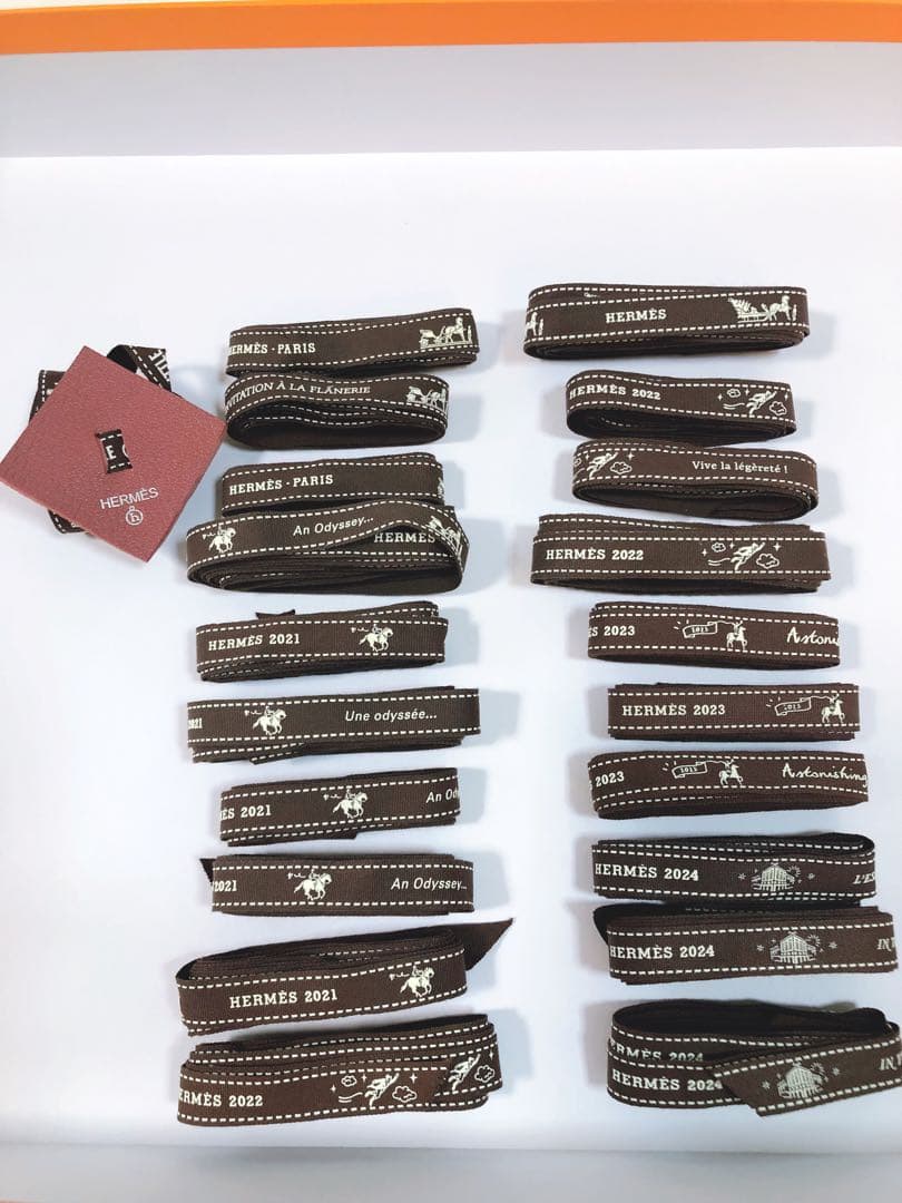 エルメス 箱 ラッピング リボン ギフト hermes