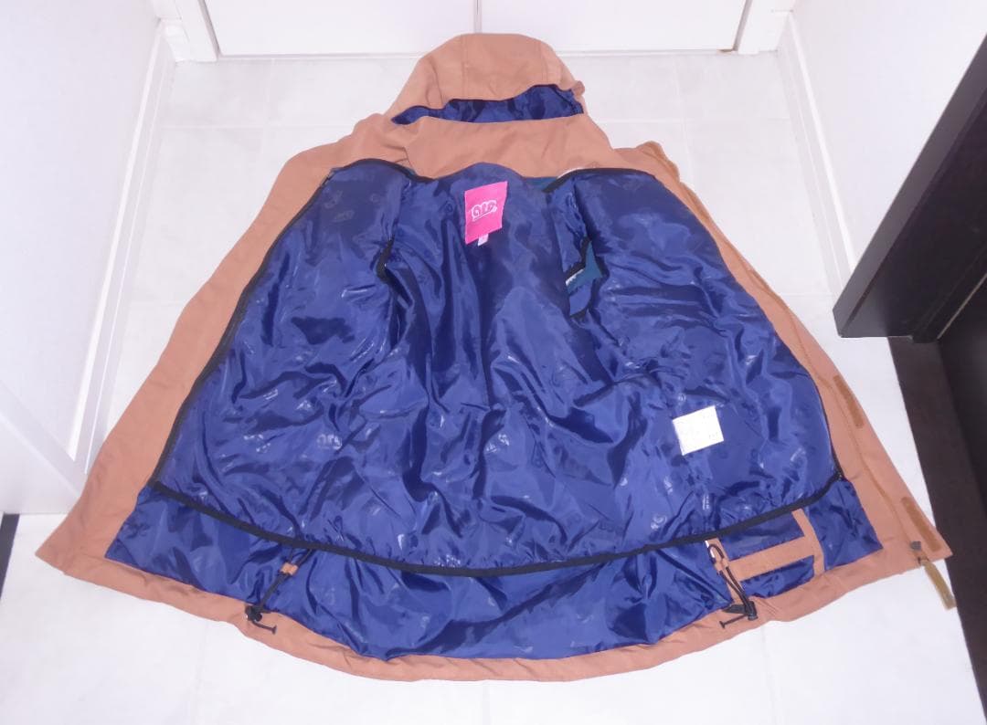 ■タグ付き未使用品！arg インナーベスト付きスノーボードジャケット Sサイズ