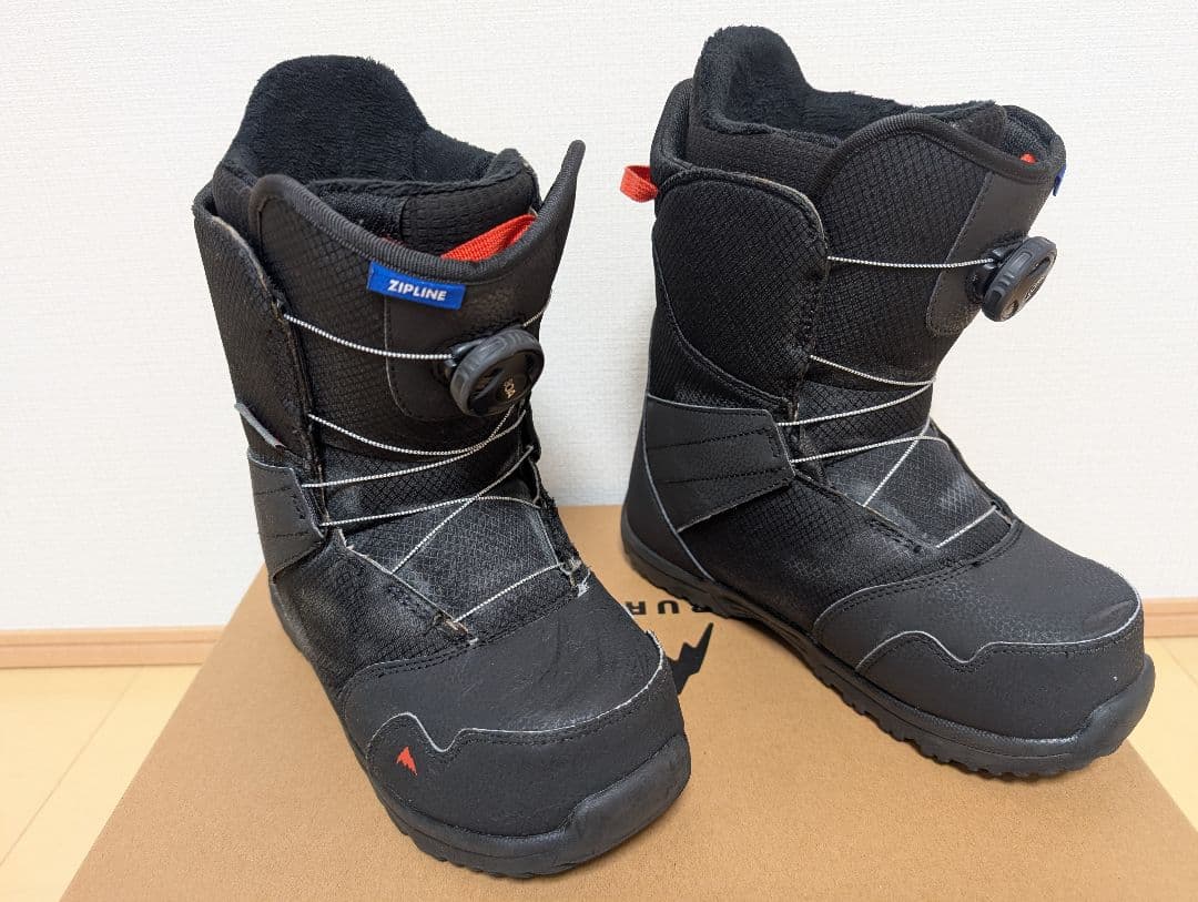 Burton Zipline BOA キッズ スノーボードブーツ 25cm